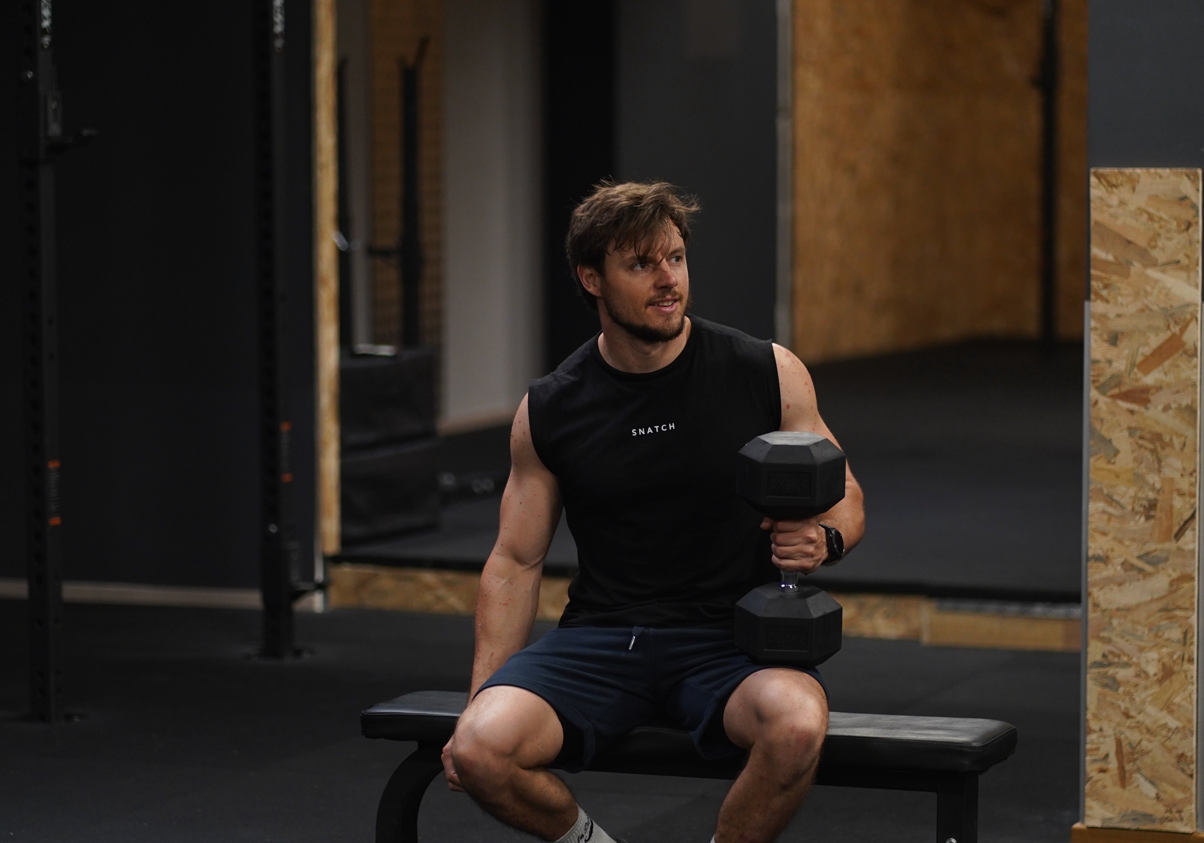 T-shirt Debardeur Coton Musculation Fitness Sport Homme Gym Training  Workout Noir Blanc