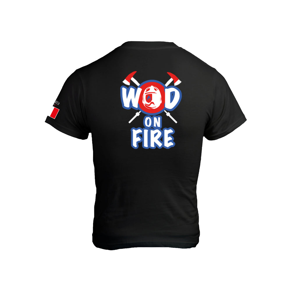 T-SHIRT HOMME - WOD ON FIRE