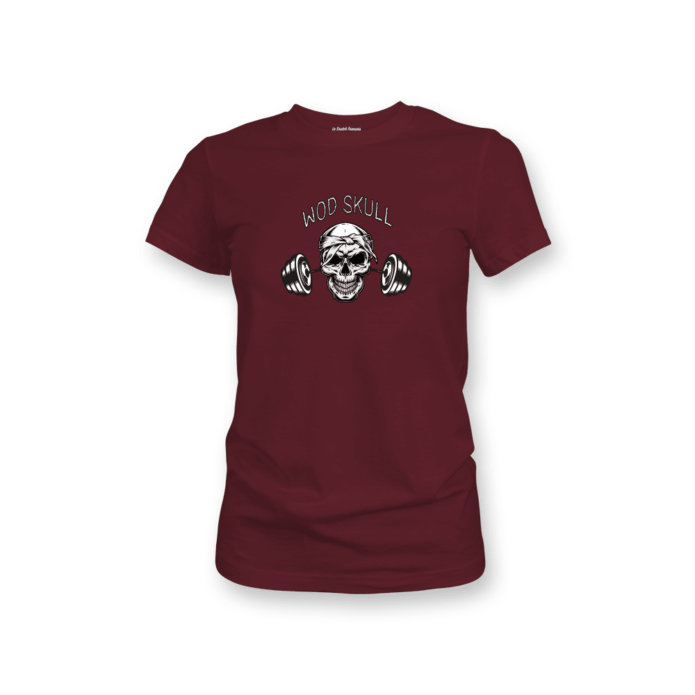 T-SHIRT FEMME - WOD SKULL